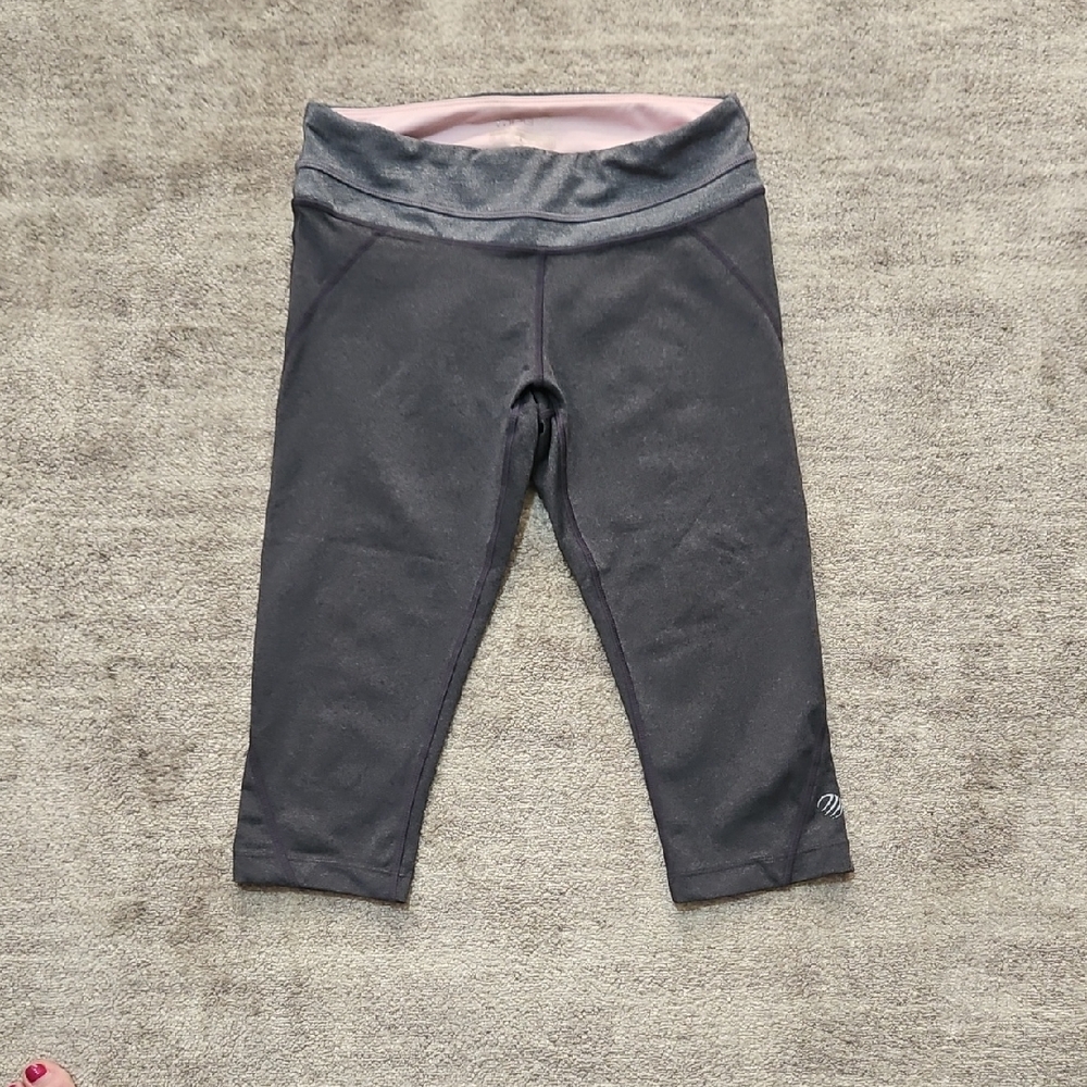 MPG Charcoal and Blush  Leggings
